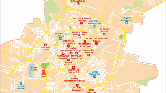 Tu staną stacje roweru miejskiego! MAPA