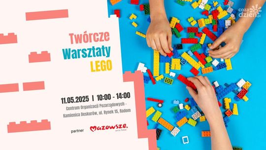 Twórcze warsztaty LEGO już 11 maja w Kamienicy Deskurów w Radomiu