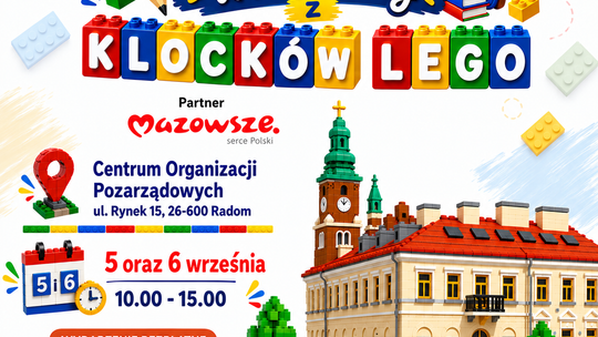 Twórcze Warsztaty z klocków LEGO 2026 – dwa dni kreatywnej zabawy i edukacji w Radomiu