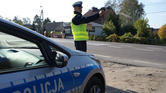 Tylko w poniedziałek blisko 70 przekroczeń prędkości