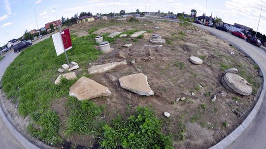 Tymczasowe światła na ulicy Mieszka I