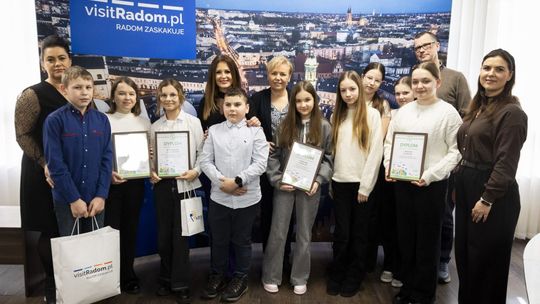 Uczniowie szkół poznawali Radom 