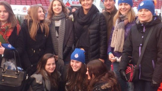 Uczniowie z PG 5 wzięli udział w lekcji WF-u na Stadionie Narodowym