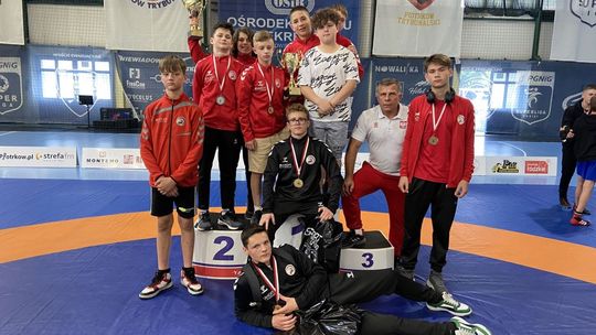 Udane występy zapaśników w mistrzostwach Polski zrzeszenia LZS-ów