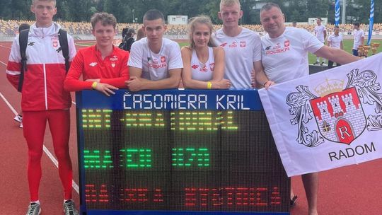 Udany występ lekkoatletów z Radomia w Bańskiej Bystrzycy
