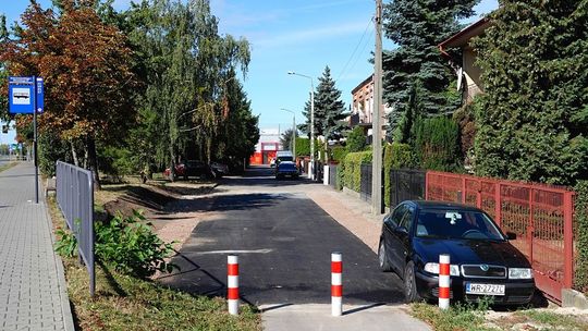 Ul. Sołtykowska i ul. Jaśminowa zyskały nową nawierzchnię