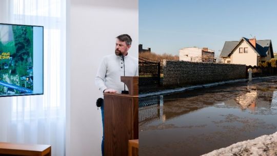 Ul. Sołtykowska nadal zalana. Mieszkańcy przyszli na sesję