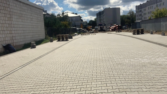 Ul. Srebrna w Białobrzegach w nowej odsłonie