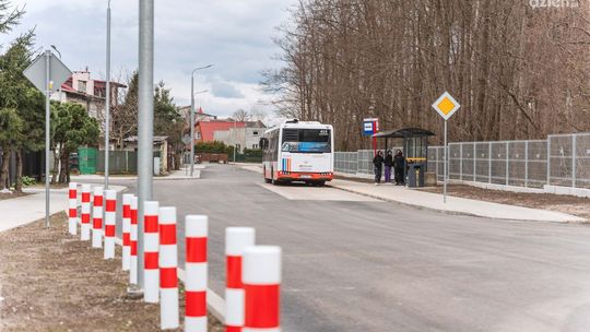 Ul. Wiertnicza oddana do użytku Ul. Wiertnicza oddana do użytku