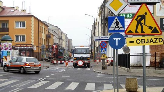 Ulica Kilińskiego jest zamknięta