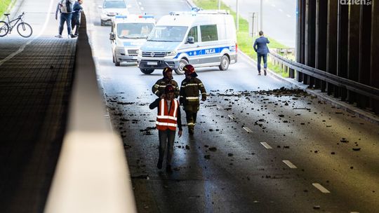 Ulica pod wiaduktem już przejezdna. Kiedy przegląd obiektu?