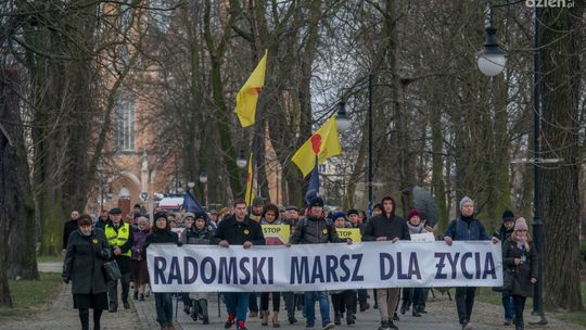 Ulicami Radomia przeszedł Marsz dla Życia