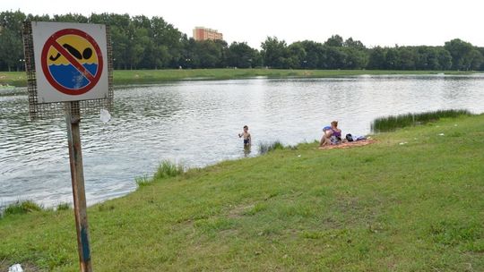 Upały na potęgę, a kąpieliska na Borkach zamknięte