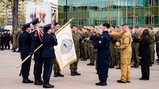Uroczyste ślubowanie klas mundurowych