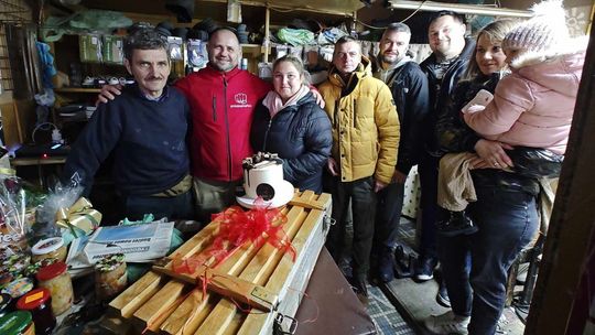 Urodzinowa niespodzianka dla Pana Rysia - szewca z ul. Okulickiego!