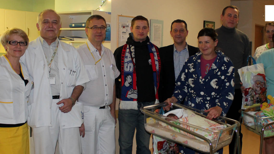 "Urodzony przy Narutowicza 9" - czyli świąteczna akcja Broni