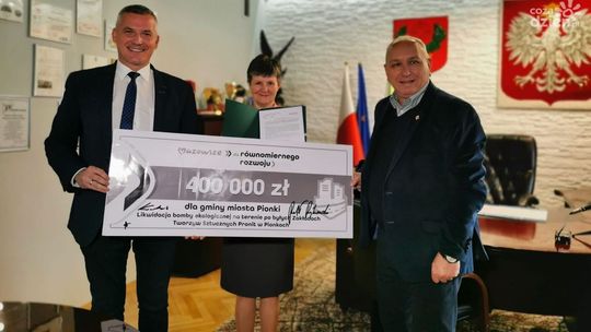 Usuwanie nitrocelulozy w Pionkach. Jest wsparcie od samorządu województwa mazowieckiego
