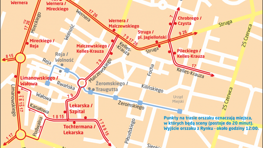 Utrudnienia podczas Orszaku Trzech Króli