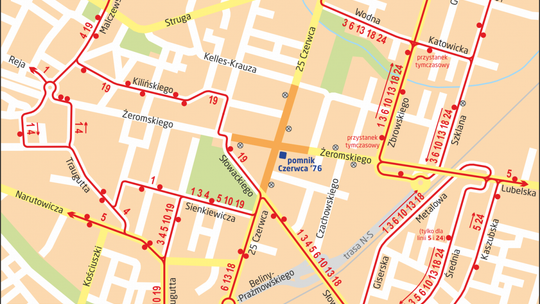 Utrudnienia w ruchu podczas obchodów rocznicy Radomskiego Czerwca