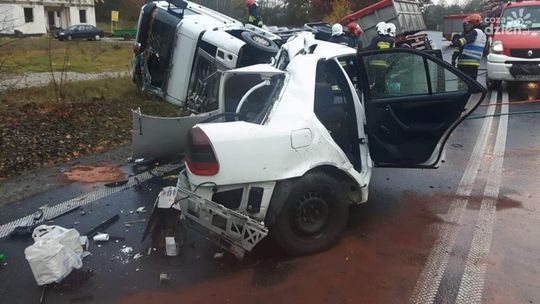 Uwaga! Droga krajowa nr 79 zblokowana