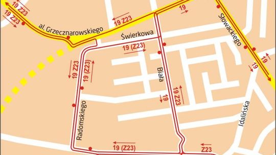 UWAGA! Zmiany organizacji ruchu na al. Grzecznarowskiego!