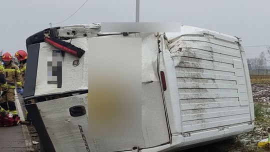 Uważajcie na drogach! Jest ślisko, dochodzi do kolizji