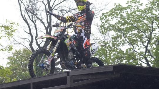 VII Radomska Wiosna Motocyklowa w deszczu