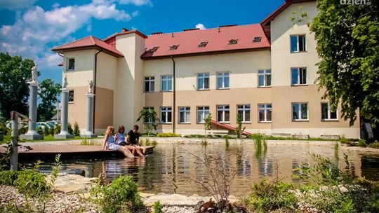 Villa Forsycje nad Zalewem Domaniowskim i zawody Nic Nie Robienia