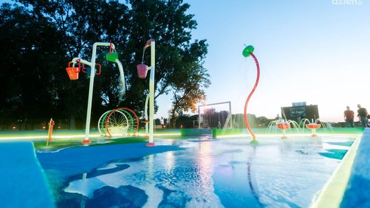 W czwartek otwarcie wodnego placu zabaw
