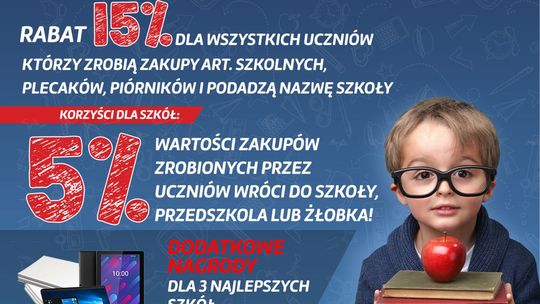 "W E.Leclerc się opłaca. Za zakupy szkolne - Kasa Wraca"