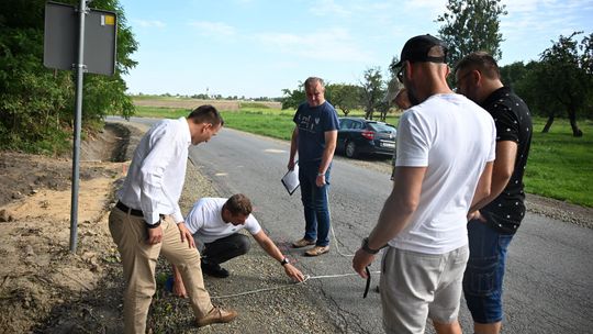 W gminie Stara Błotnica trwa przebudowa drogi powiatowej