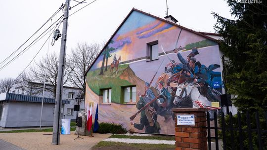 W Jastrzębi odsłonięto patriotyczny mural 