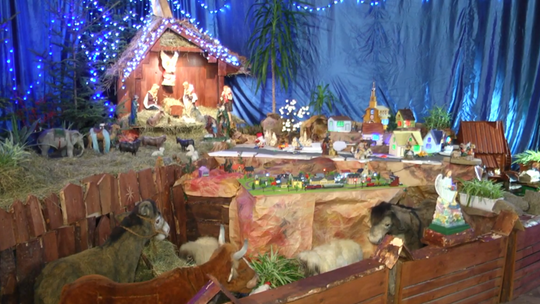 W kościele na Glinicach powstała ruchoma i żywa szopka