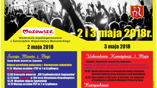 W majówkę szydłowieckie Zygmunty