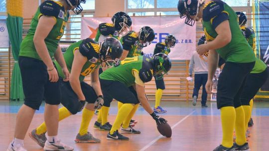 W PG 13 odbył się pokaz futbolu amerykańskiego