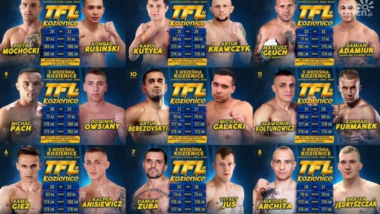 W piątek ważenie, w sobotę walki. Zaczynamy kozienicką 21. galę TFL