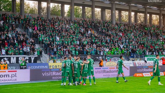 W podziękowaniu za doping z Lechem tańsze bilety na mecz Radomiaka Radom z Piastem