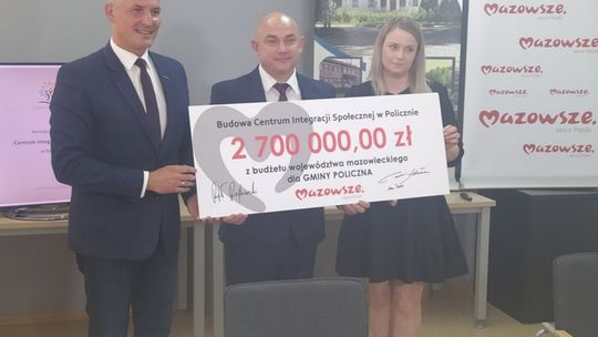 W Policznie powstanie nowy budynek wielofunkcyjny dla mieszkańców