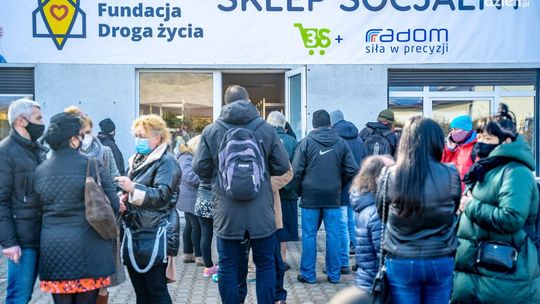 W Radomiu otwarto sklep socjalny