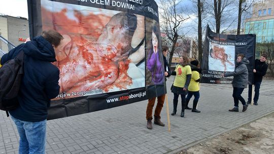 W Radomiu protestowali przeciwko aborcji