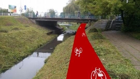 W Radomiu ścieżki rowerowe pod mostami?
