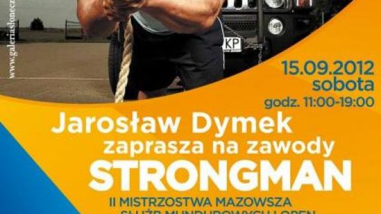 W sobotę policyjny Strongman!