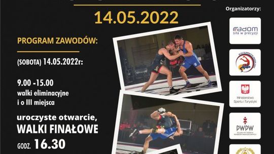 W sobotę w Radomiu 92 Mistrzostwa Polski w zapasach w stylu klasycznym! Wstęp wolny