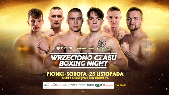 W sobotę Wrzeciono Czasu Boxing Night w Pionkach. W ringu m.in. radomianie Michał Żeromiński i Paweł Brach 