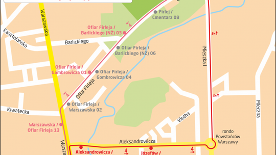 W wigilię 4 pojedzie objazdem