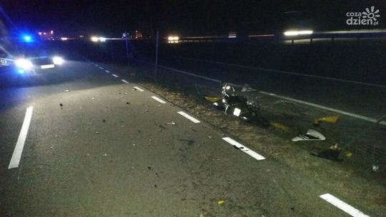 W wypadku zginął młody motocyklista