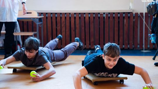 W zdrowym ciele zdrowy mózg. Wystawa w Zespole Szkół Technicznych W zdrowym ciele zdrowy mózg. Wystawa w Zespole Szkół Technicznych