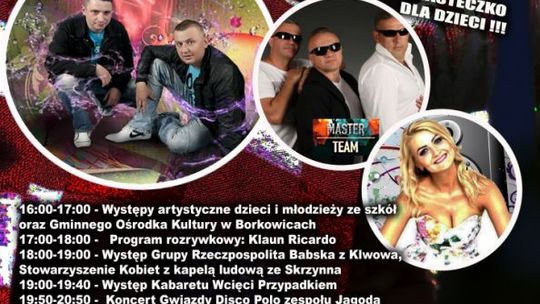 Wakacyjna zabawa w Borkowicach