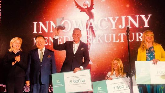 Waldemar Dolecki z nagrodą Innowacyjnego Menedżera Kultury