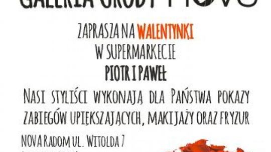 Walentynki w supermarkecie Piotr i Paweł